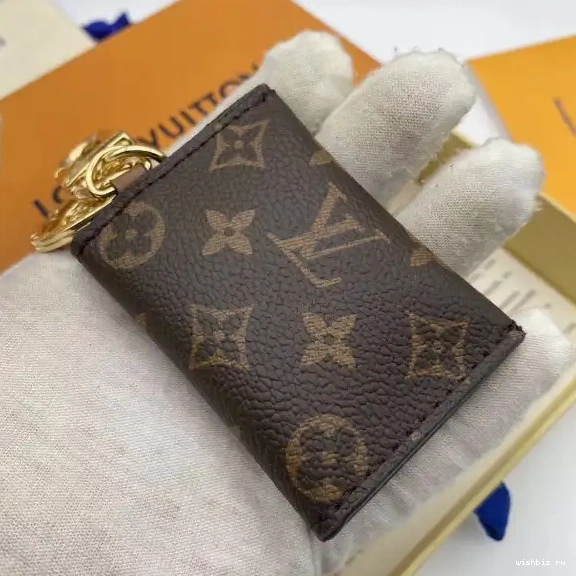 WIS KEY POUCH LOUIS CHARM VUITTON HOLDER AND KIRIGAMI BAG 0523